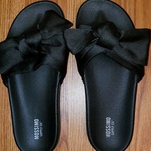 Mossimo Slides Black Size 6